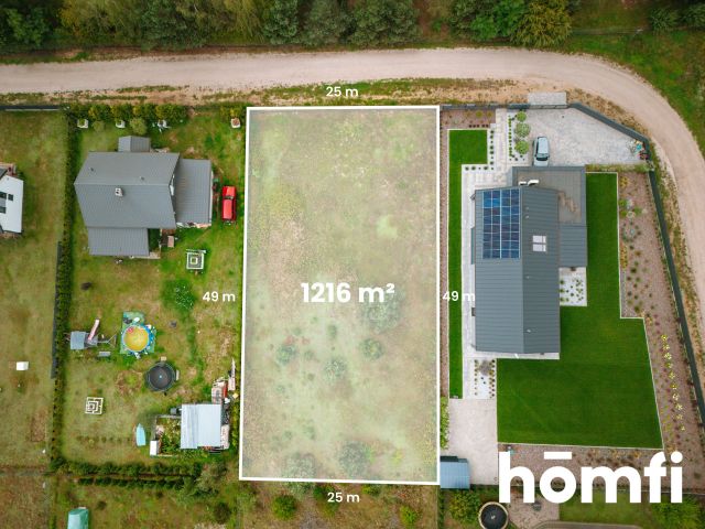Leśna Polana | Building Plot | 1216 m² | Local Zoning Plan | Zławieś Mała - Plot - Sale - Toruński, Zławieś Wielka / Zławieś Mała