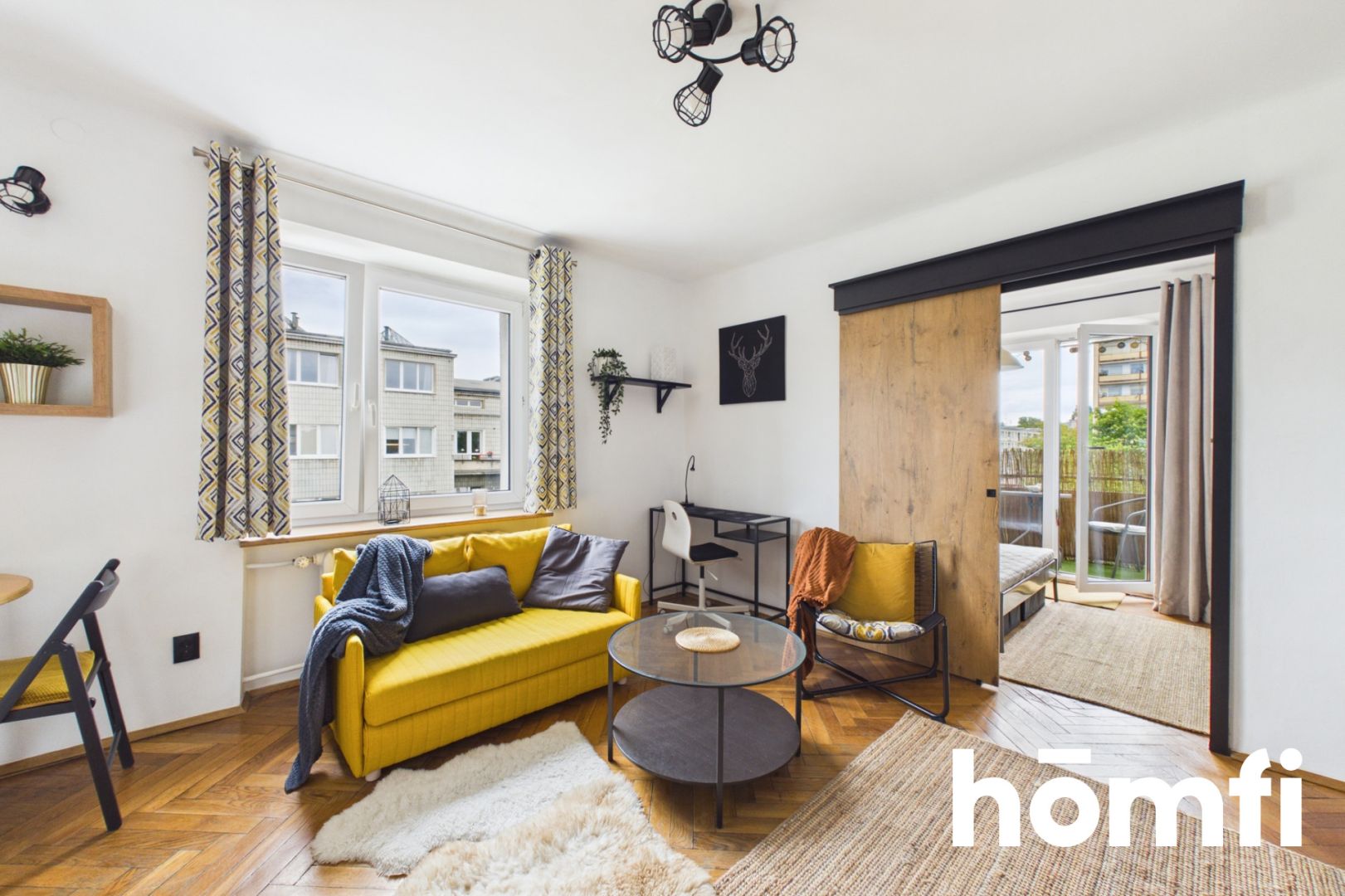 2-Room Apartment with Balcony | Narutowicza–Kopcińskiego - Apartment - Rent - Łódź, Śródmieście