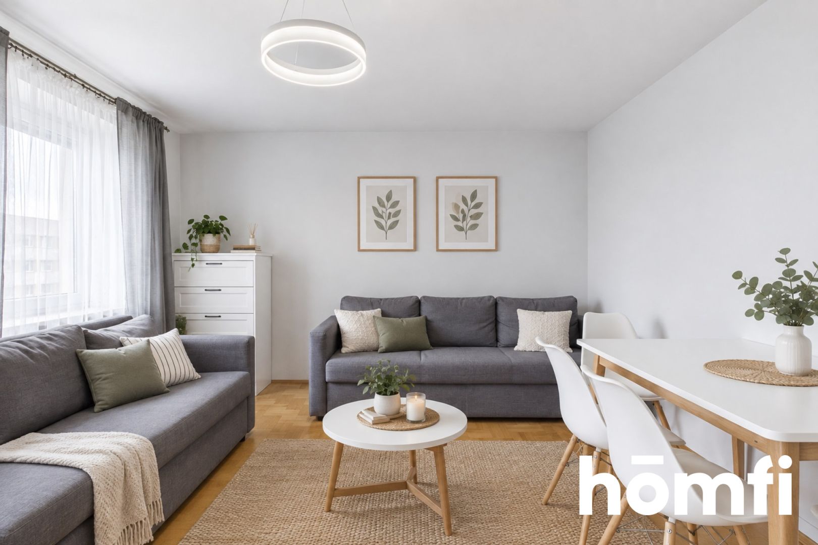 For Rent: Comfortable 2-Room Apartment (54 m²) | Separate Bedrooms | Balcony - Квартира - Оренда - Kraków, Podgórze / Płaszów