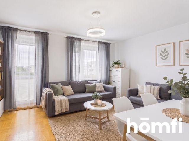 For Rent: Comfortable 2-Room Apartment (54 m²) | Separate Bedrooms | Balcony - Квартира - Оренда - Kraków, Podgórze / Płaszów