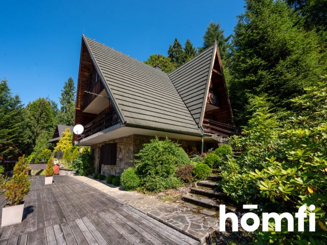 HOUSE IN THE MOUNTAINS | 120 m2 | 7 ARES | 1 H FROM KRAKOW - House - Sale - Myślenicki, Tokarnia / Bogdanówka