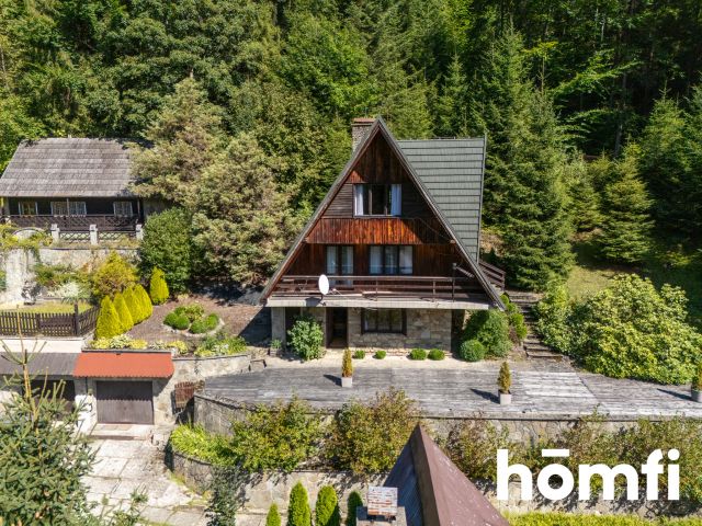 HOUSE IN THE MOUNTAINS | 120 m2 | 7 ARES | 1 H FROM KRAKOW - House - Sale - Myślenicki, Tokarnia / Bogdanówka