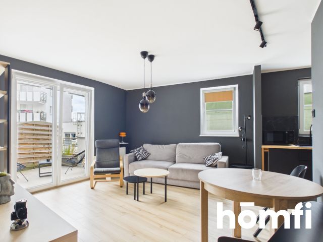 FIRST RENTAL | 48 sq.m with 13.5 sq.m terrace | Wojskowa 1 (opposite City Park) - Apartment - Rent - Poznań, Grunwald / Łazarz