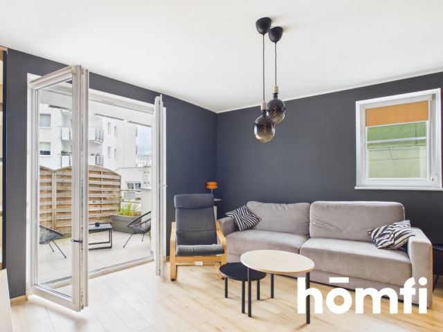 FIRST RENTAL | 48 sq.m with 13.5 sq.m terrace | Wojskowa 1 (opposite City Park) - Apartment - Rent - Poznań, Grunwald / Łazarz
