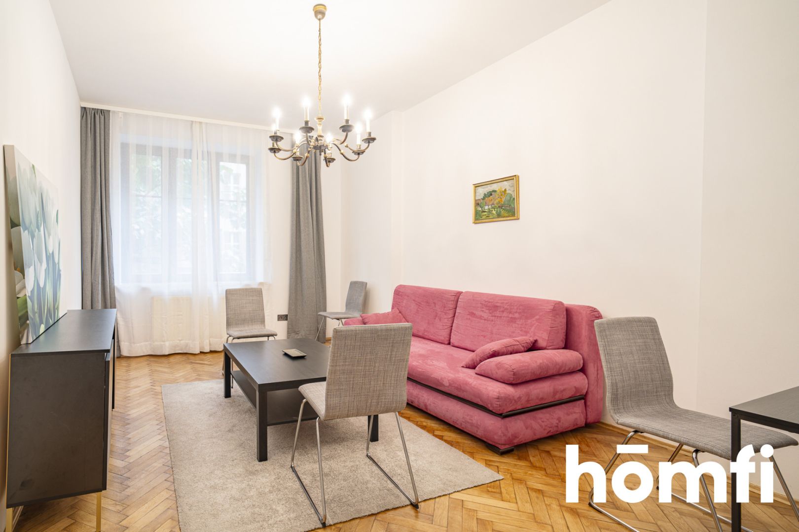 For rent: 3 independent rooms, 80sqm, great location near Błonia. - Квартира - Оренда - Kraków, Krowodrza / Zwierzyniec