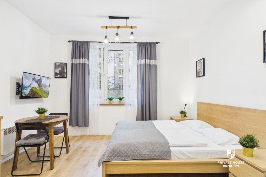Nowoczesna kawalerka w kamienicy – ul. Kolberga - Mieszkanie - Wynajem - Kraków, Śródmieście / Kleparz