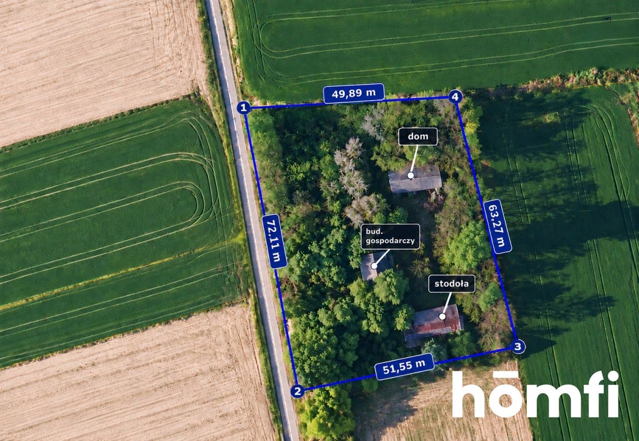 Homestead on Elevated Land – 3,407 m² – Źrebce - House - Sale - Zamojski, Sułów / Źrebce