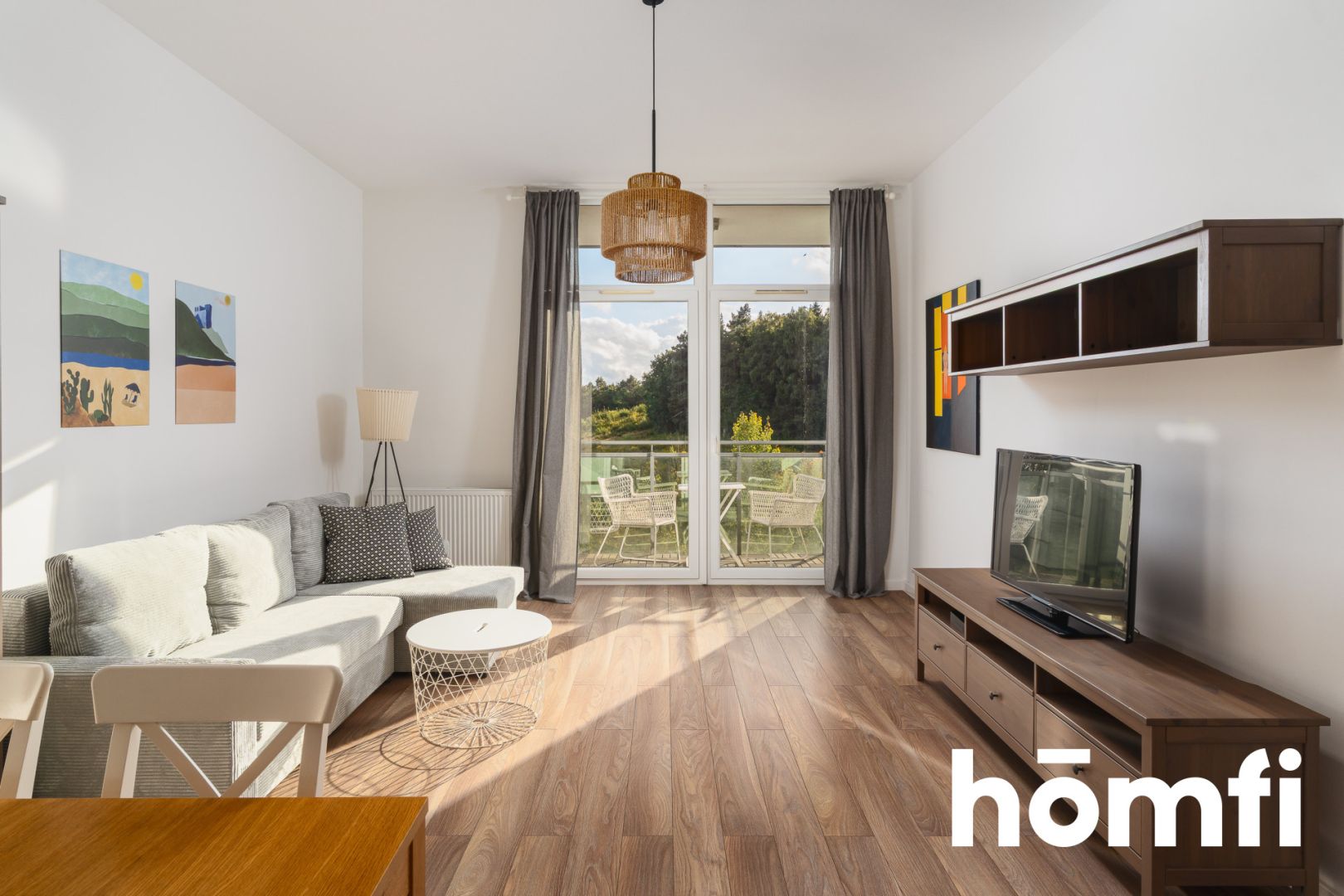 Gdynia, Strzelców St. Apartment with forest view - Apartment - Rent - Gdynia