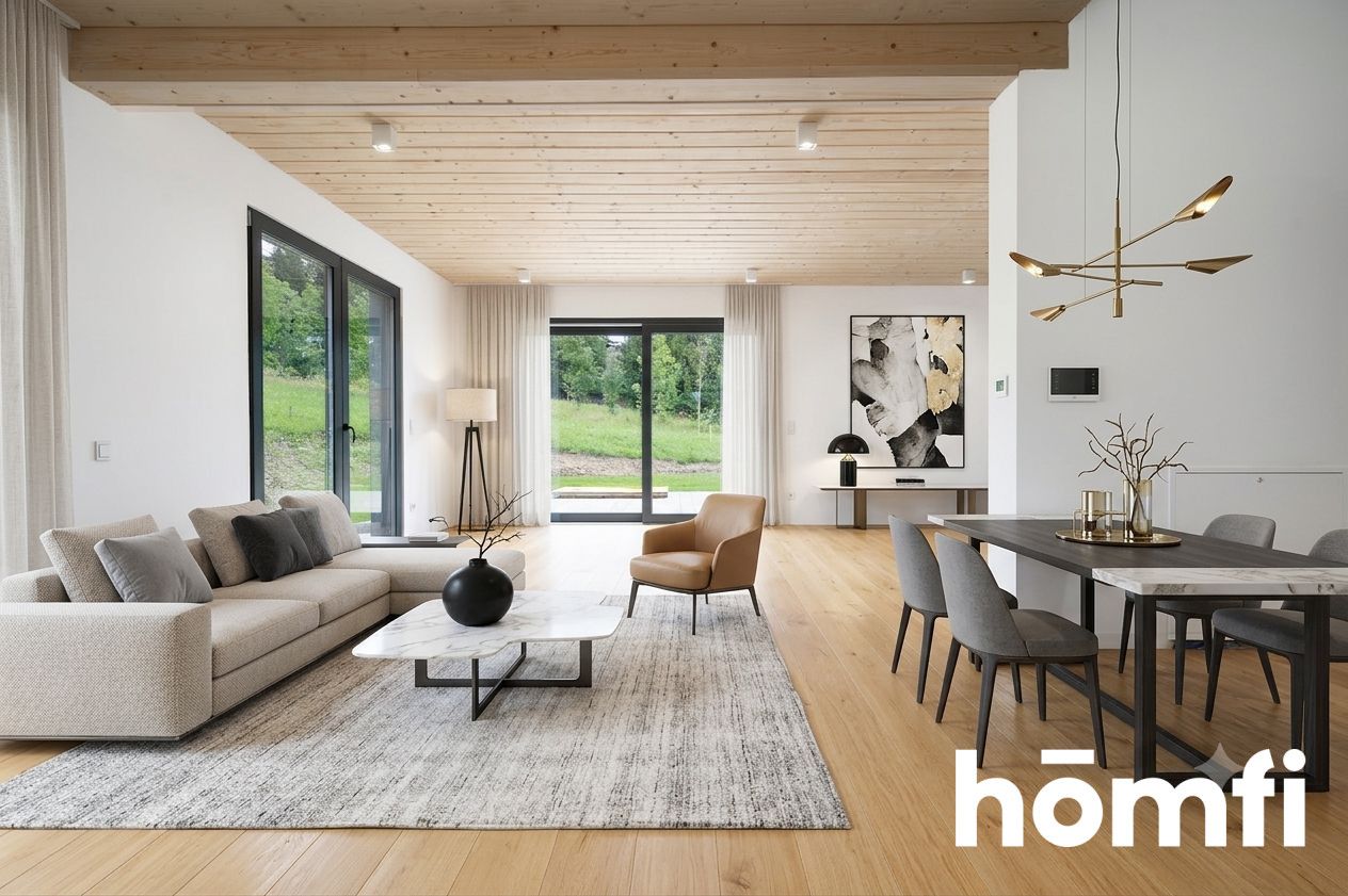 Modern barn-style house | Gródek | Heat pump, photovoltaics, A/C - House - Sale - Nowosądecki, Grybów / Gródek
