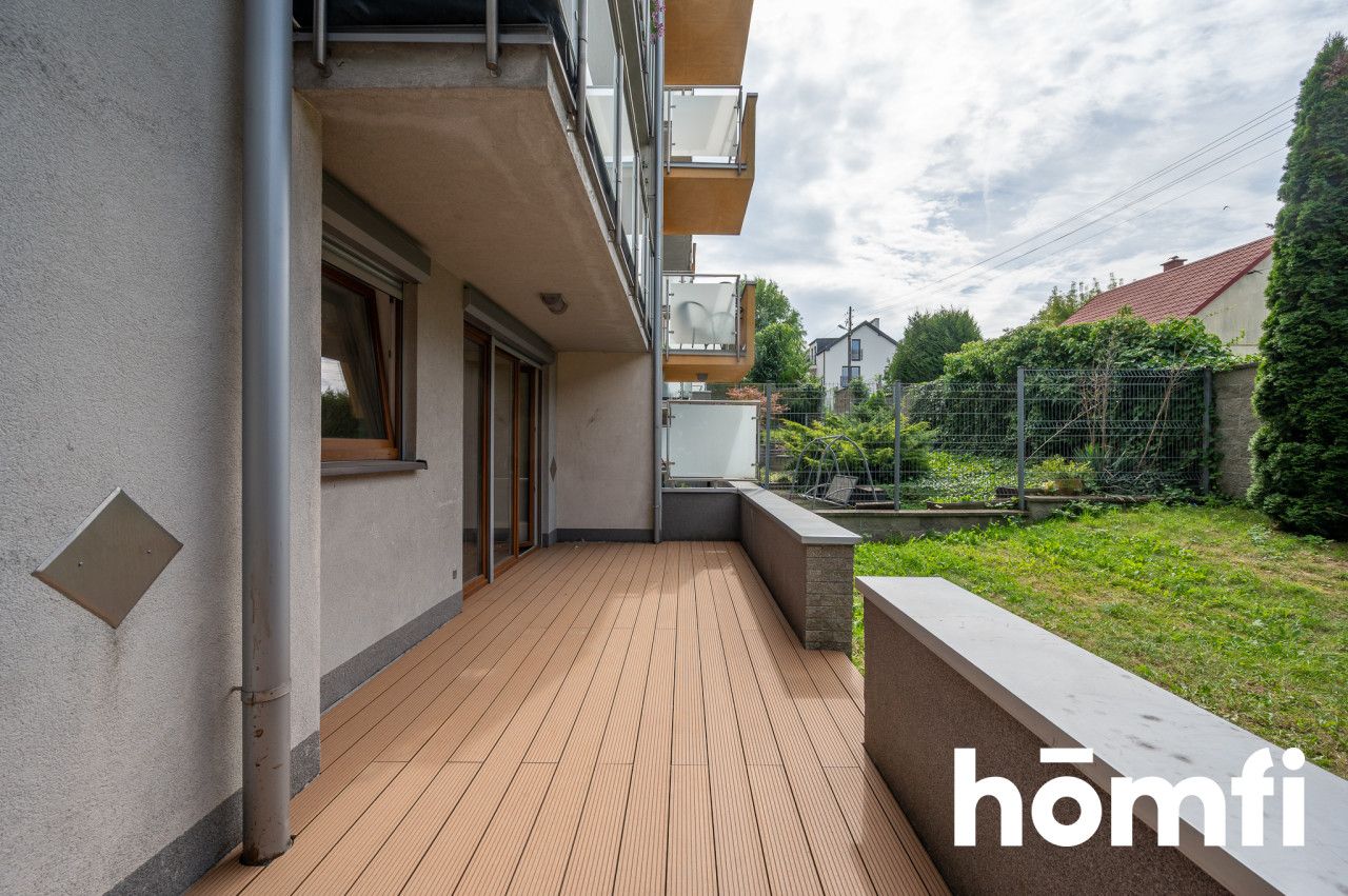 Sunny 3-room apartment, 20 m² terrace and 140 m² garden – Wola Duchacka | Green surroundings - Apartment - Sale - Kraków, Podgórze / Podgórze Duchackie