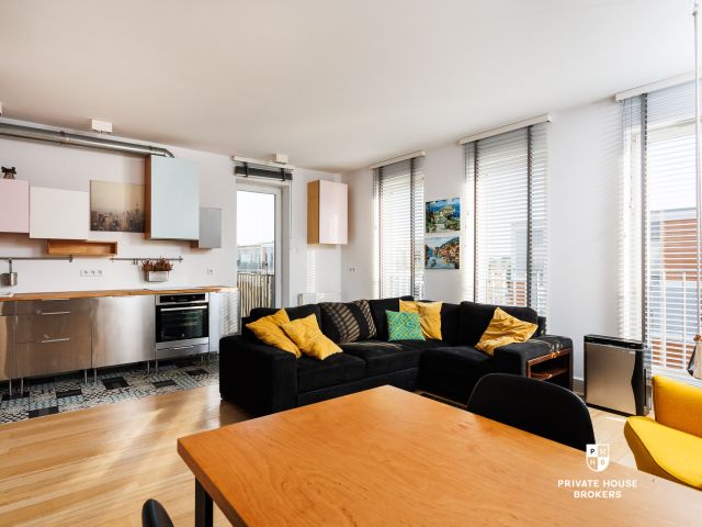 Słoneczne mieszkanie na ostatni piętrze z tarasem| Grzegórzki| Klimatyzowany Apartament - Mieszkanie - Wynajem - Kraków, Śródmieście / Grzegórzki