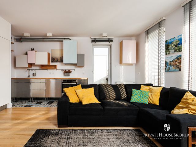Słoneczne mieszkanie na ostatni piętrze z tarasem| Grzegórzki| Klimatyzowany Apartament - Mieszkanie - Wynajem - Kraków, Śródmieście / Grzegórzki