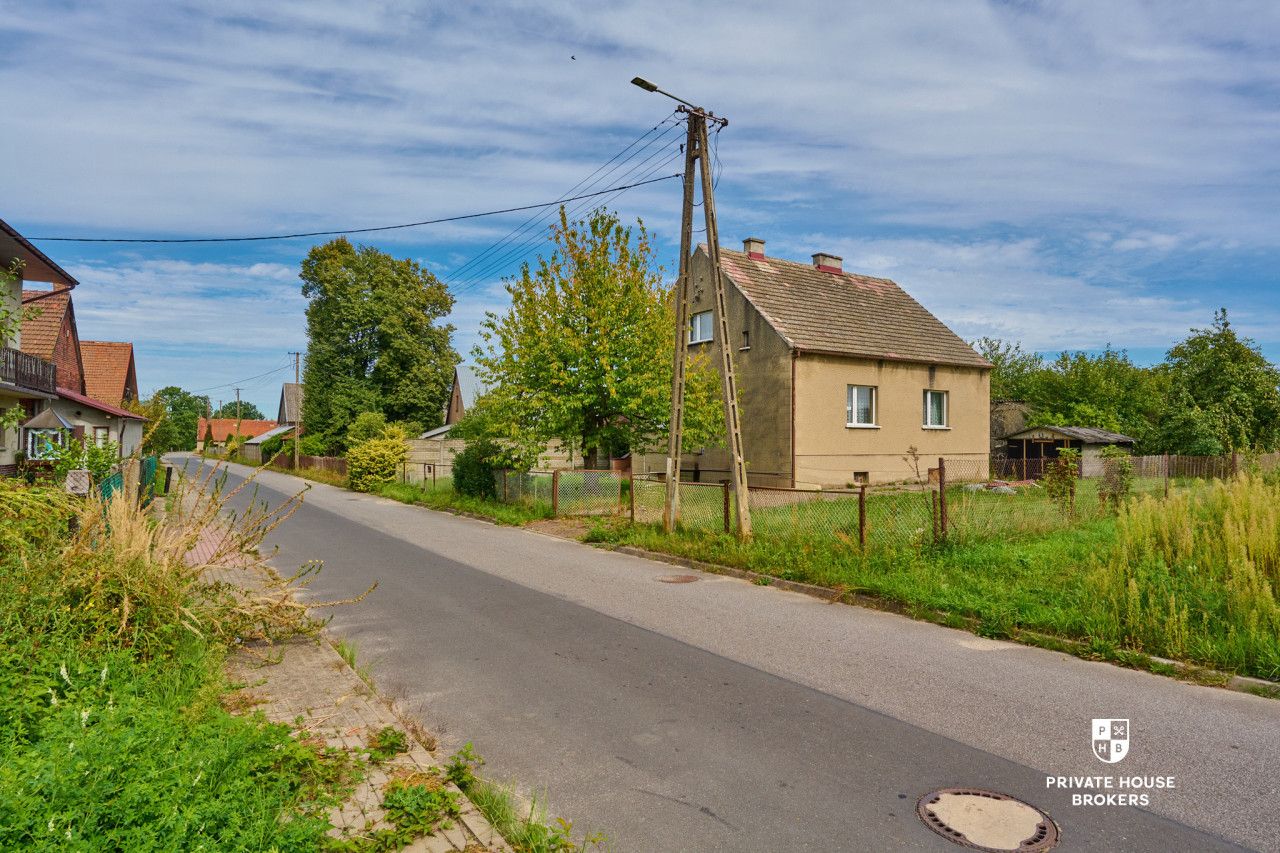 DOM WOLNOSTOJĄCY NA DZIAŁCE 1411 M2 - House - Sale - Oleśnicki, Międzybórz / Zielonka