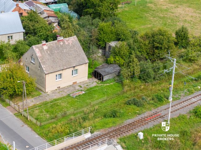 DOM WOLNOSTOJĄCY NA DZIAŁCE 1411 M2 - House - Sale - Oleśnicki, Międzybórz / Zielonka