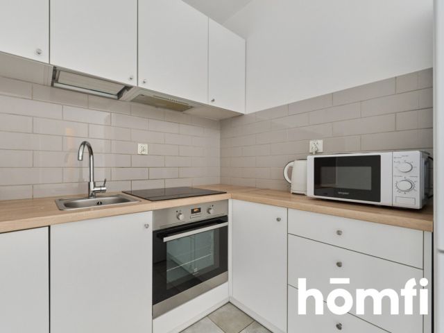 One-room apartment with balcony - Różanka ul.Chorwacka - Квартира - Оренда - Wrocław, Psie Pole / Różanka