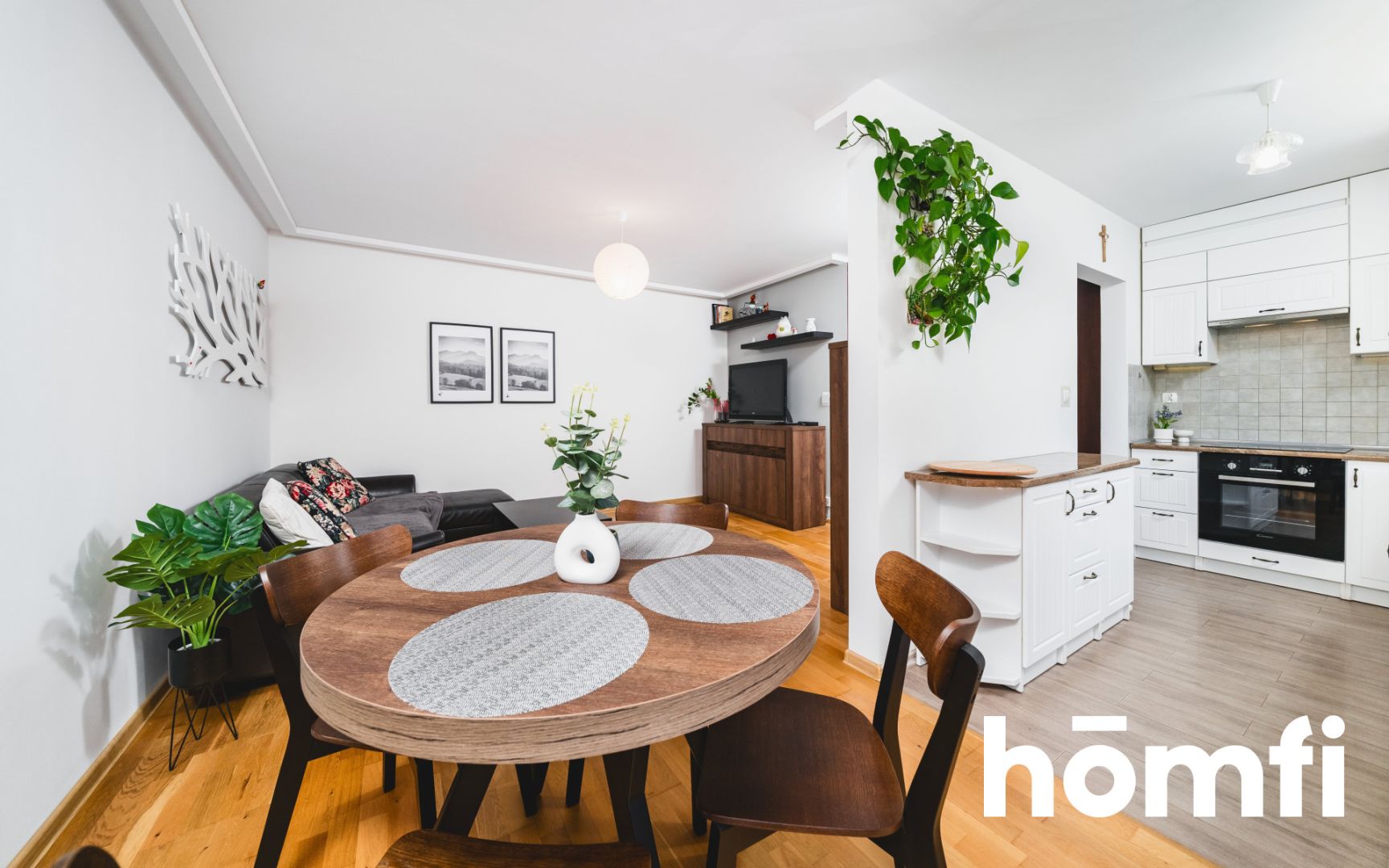 Spacious 2-room apartment | 50 m² | Kliny, Borkowska St. - Apartment - Rent - Kraków, Podgórze / Kliny