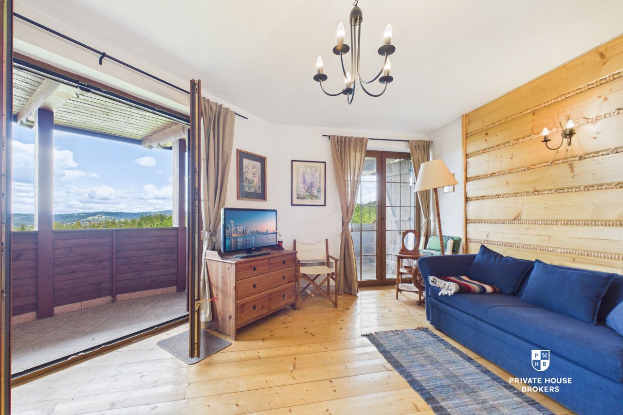 Mountain Retreat in Zakopane Style | Scenic Balcony | 45 m² | Zakopane - Apartment - Sale - Tatrzański, Zakopane