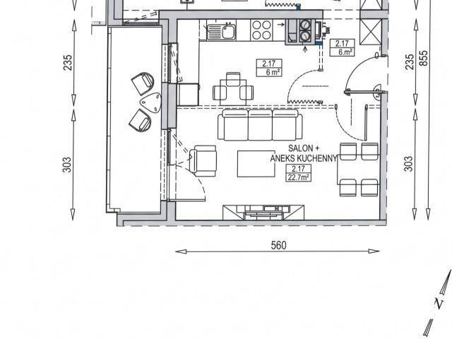 New 2-room apartment 49 m2 / Planty Racławickie / Racławicka / Krzyki / Wrocław - Квартира - Оренда - Wrocław, Krzyki