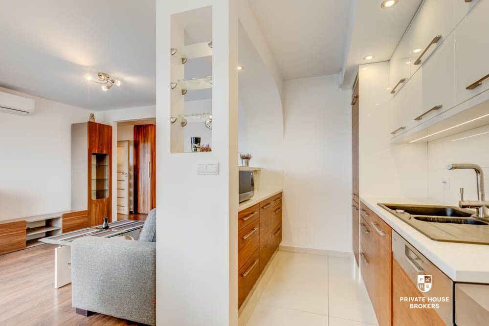 Nowoczesny dwupokojowy Penthouse z dwoma balkonami "Tarasy Verona 2" ul. Armii Krajowej - Mieszkanie - Wynajem - Kraków, Krowodrza / Bronowice