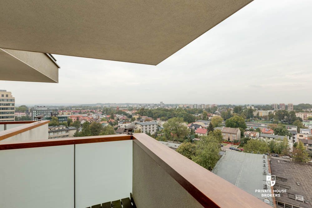 Nowoczesny dwupokojowy Penthouse z dwoma balkonami "Tarasy Verona 2" ul. Armii Krajowej - Mieszkanie - Wynajem - Kraków, Krowodrza / Bronowice