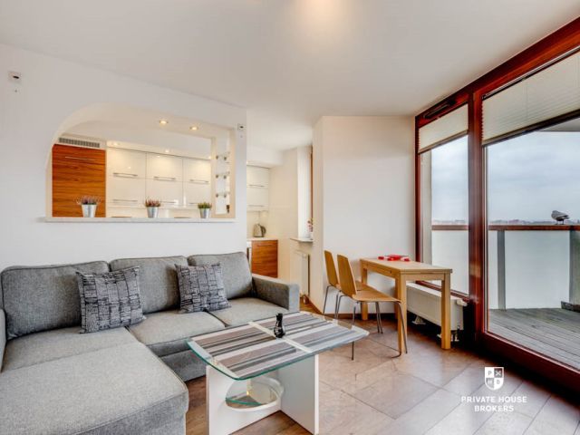 Nowoczesny dwupokojowy Penthouse z dwoma balkonami "Tarasy Verona 2" ul. Armii Krajowej - Mieszkanie - Wynajem - Kraków, Krowodrza / Bronowice