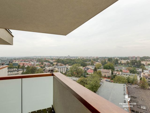Nowoczesny dwupokojowy Penthouse z dwoma balkonami "Tarasy Verona 2" ul. Armii Krajowej - Mieszkanie - Wynajem - Kraków, Krowodrza / Bronowice