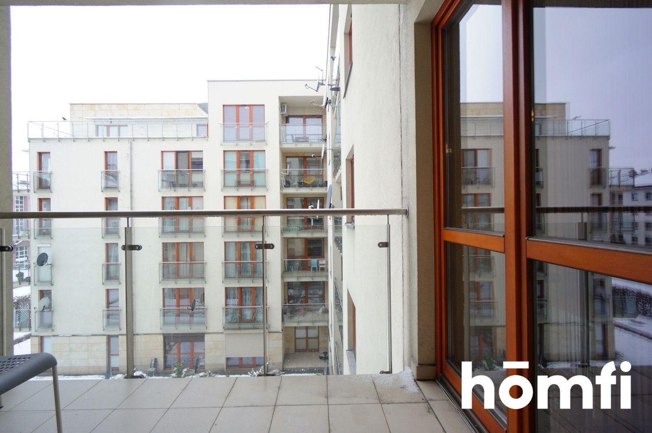 Modern, 57,5 m2 two-room apartament with balcony on the Głowackiego Street - Apartment - Rent - Kraków, Krowodrza / Bronowice