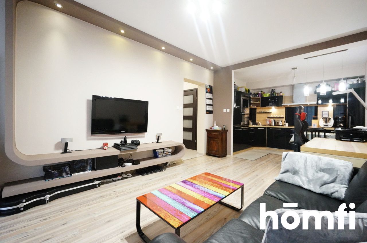 Modern, 57,5 m2 two-room apartament with balcony on the Głowackiego Street - Apartment - Rent - Kraków, Krowodrza / Bronowice