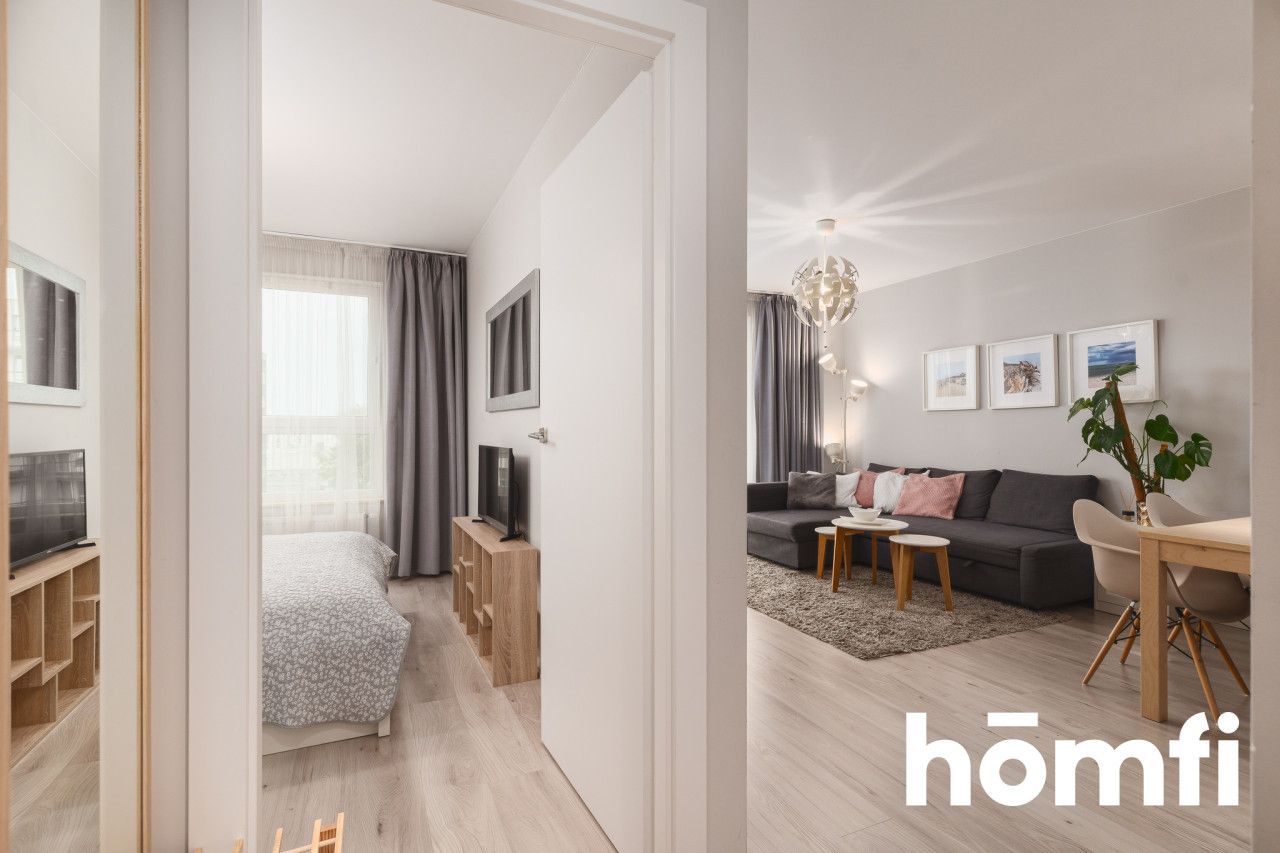 2-room apartment with balcony, parking space and storage unit - Apartment - Rent - Gdańsk, Przymorze