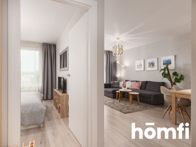 2-room apartment with balcony, parking space and storage unit - Apartment - Rent - Gdańsk, Przymorze