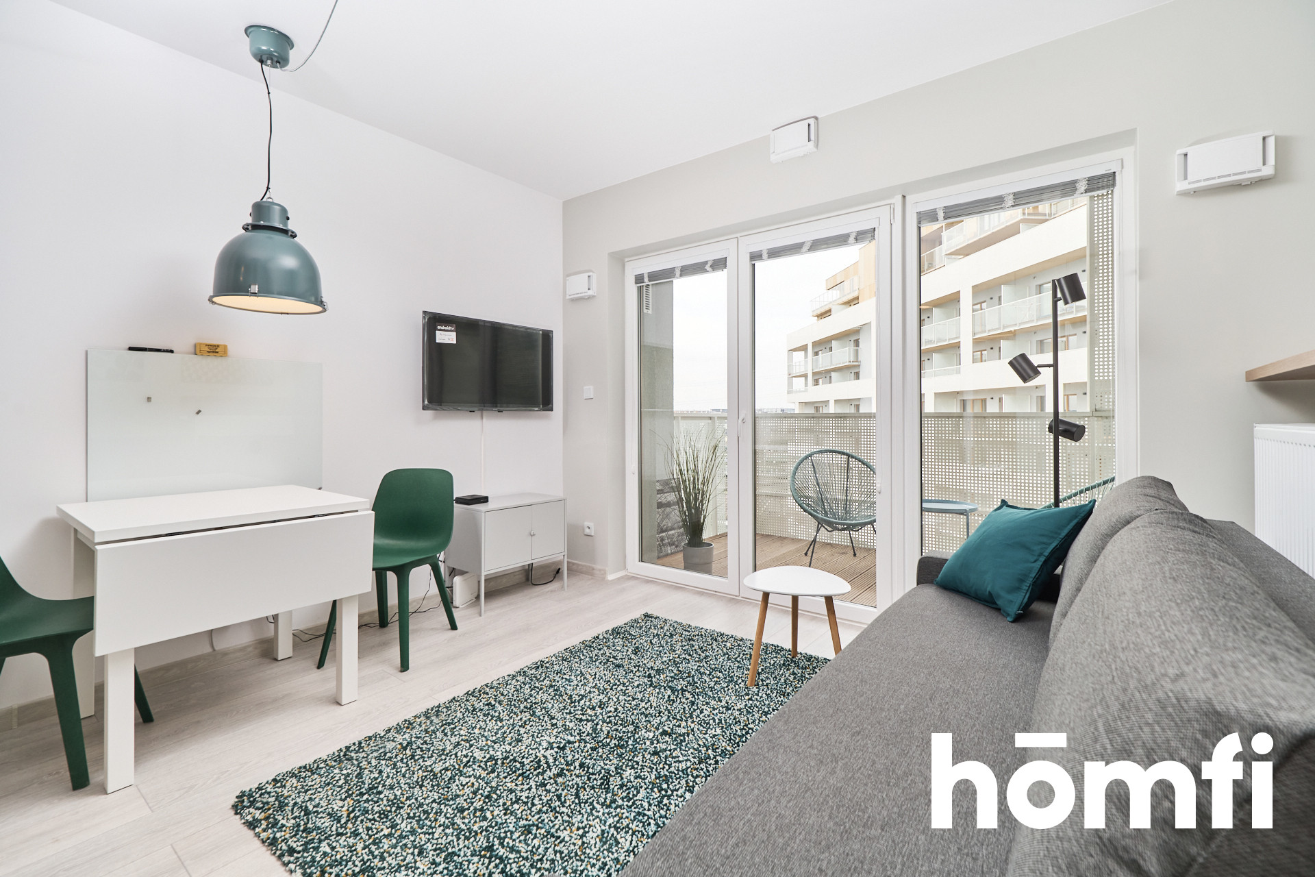 Studio with balcony and storage room - Krakowska St. - Apartment - Rent - Wrocław, Krzyki