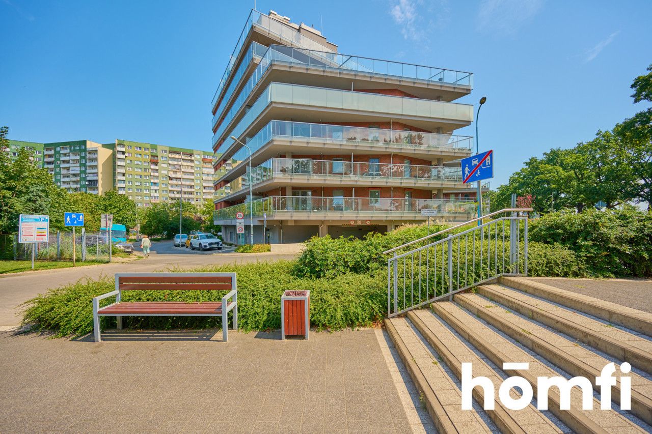 Studio apartment with a loggia overlooking the river! - Квартира - Оренда - Wrocław, Psie Pole / Kleczków