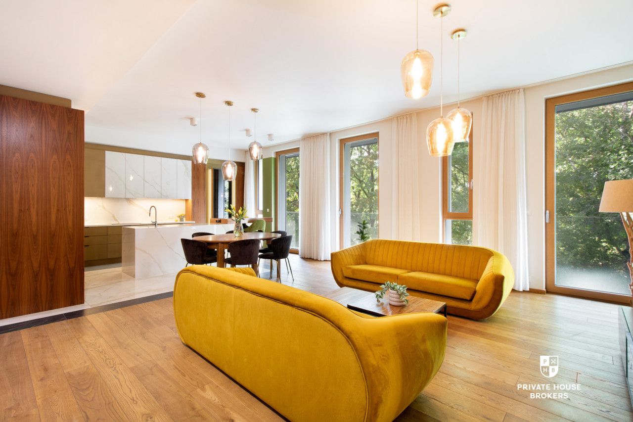 Exceptional Apartment with Forest Views | 120,95 m² | Ruczaj - Apartment - Sale - Kraków, Podgórze / Łagiewniki-Borek Fałęcki