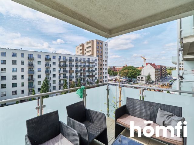 2 rooms | balcony | Oaza Estate | Piękna Street - Apartment - Rent - Wrocław, Krzyki / Gaj