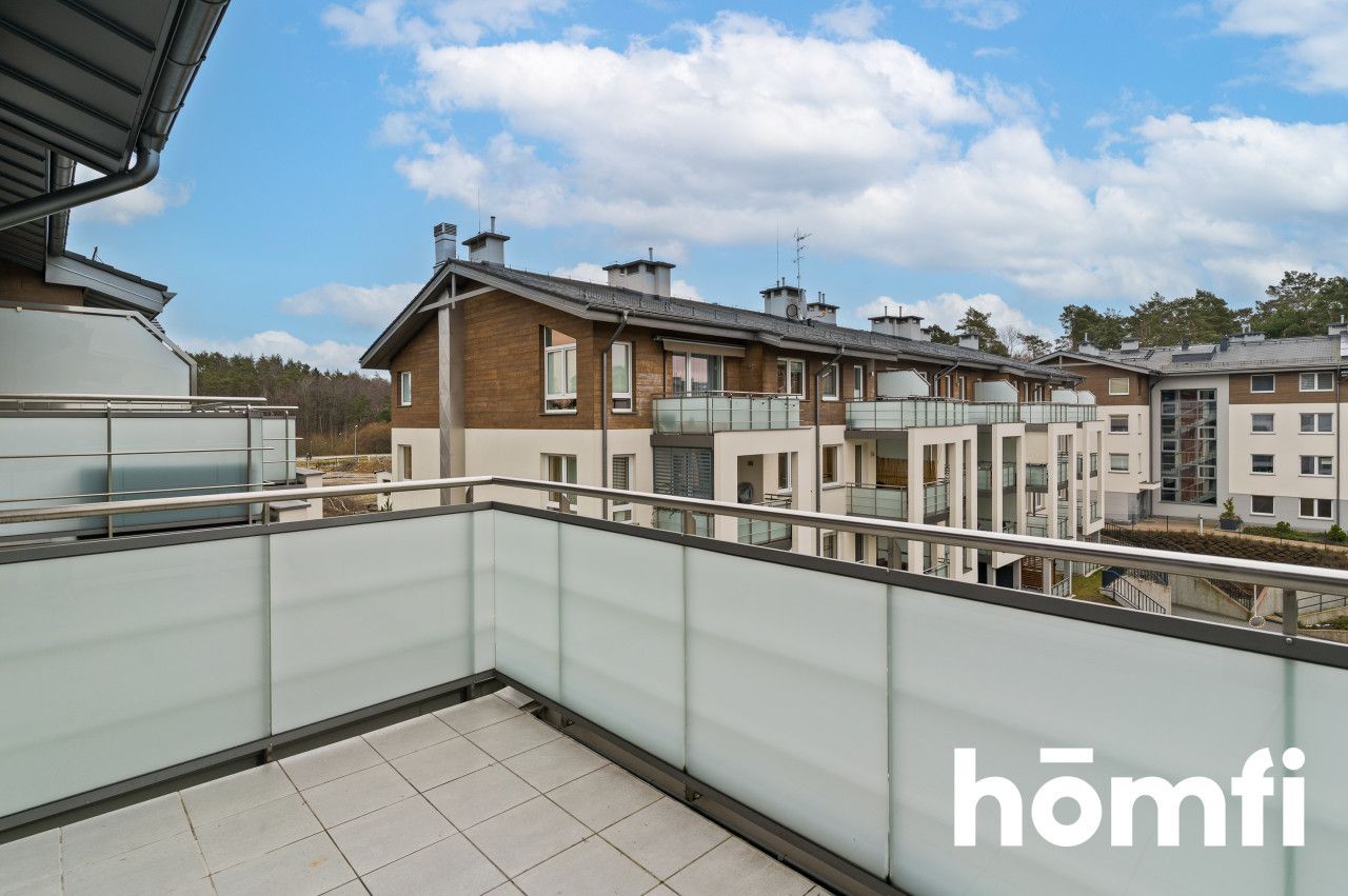 3-room apartment with a walk-in closet, balcony, and high ceiling - Apartment - Rent - Gdynia, Mały Kack