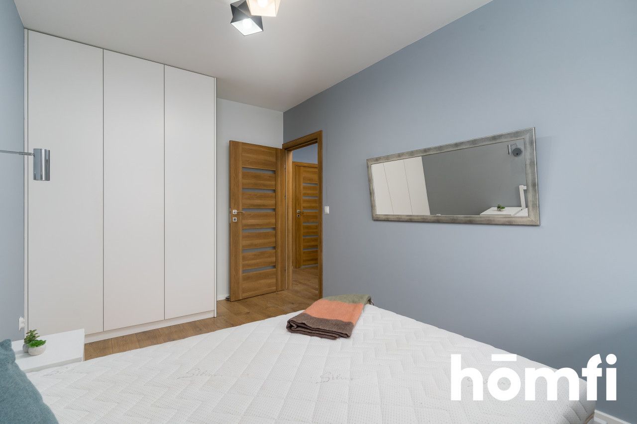 3-room apartment with a walk-in closet, balcony, and high ceiling - Apartment - Rent - Gdynia, Mały Kack