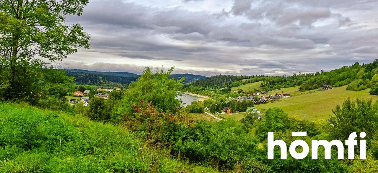 BUILDING PLOT WITH A WONDERFUL LAKE VIEW – Plot with planning permission for a single-family house - Plot - Sale - Leski, Solina / Zawóz