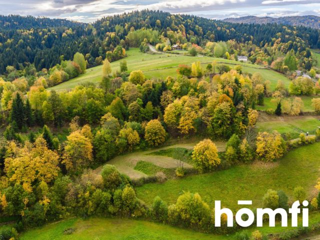 BUILDING PLOT WITH A WONDERFUL LAKE VIEW – Plot with planning permission for a single-family house - Plot - Sale - Leski, Solina / Zawóz