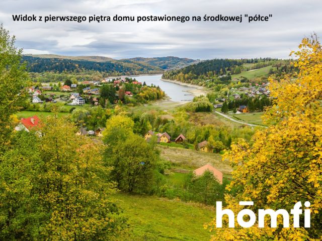 BUILDING PLOT WITH A WONDERFUL LAKE VIEW – Plot with planning permission for a single-family house - Plot - Sale - Leski, Solina / Zawóz