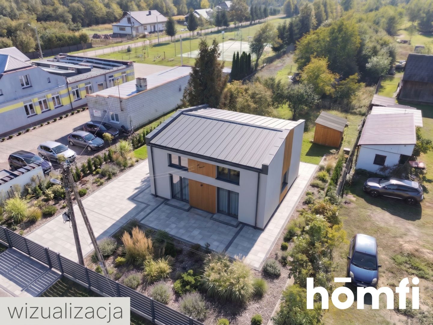 House with potential in Lesiów, 65 m² - Дім - Продаж - Radomski, Jastrzębia / Lesiów