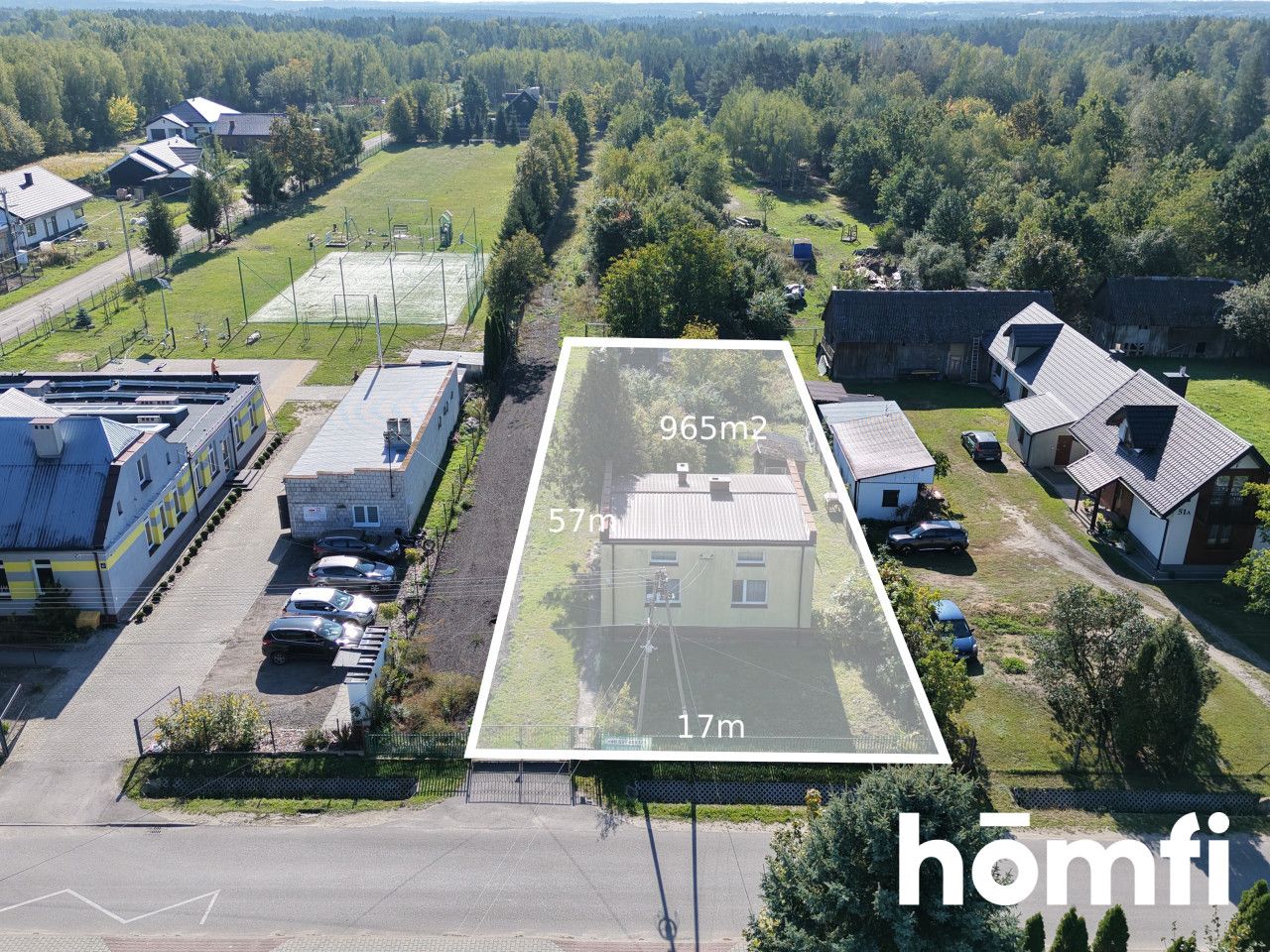 House with potential in Lesiów, 65 m² - Дім - Продаж - Radomski, Jastrzębia / Lesiów