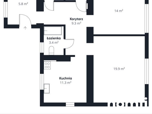 Dom z potencjałem w Lesiowie 65m2 - Dom - Sprzedaż - Radomski, Jastrzębia / Lesiów