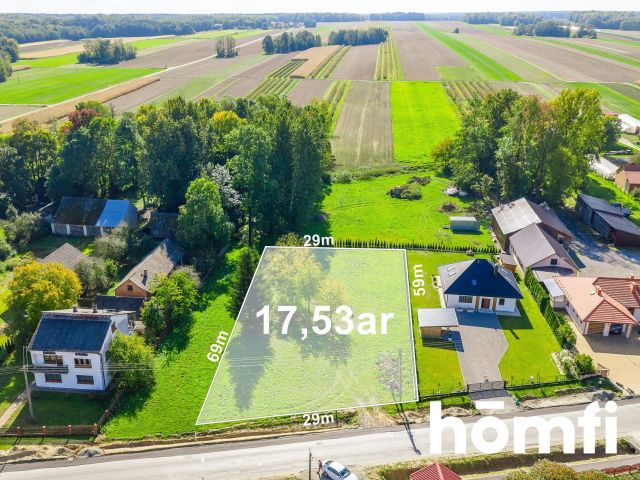 Plot covered by a Local Spatial Development Plan| Well-shaped - Plot - Sale - Biłgorajski, Tarnogród / Różaniec Pierwszy