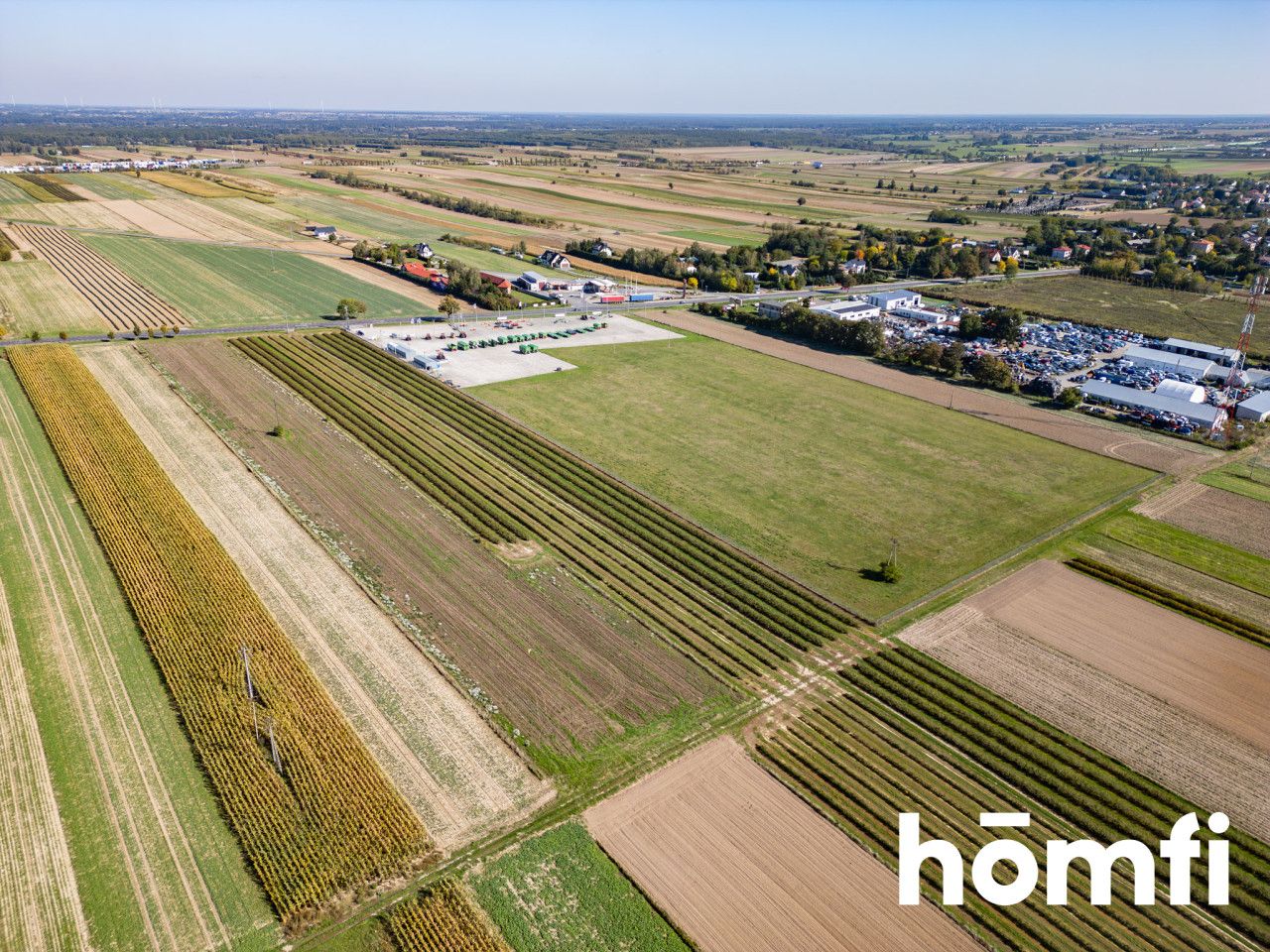 Investment land – Residential (MN) + Services – Łany, Markuszów Municipality - Plot - Sale - Puławski, Markuszów / Łany