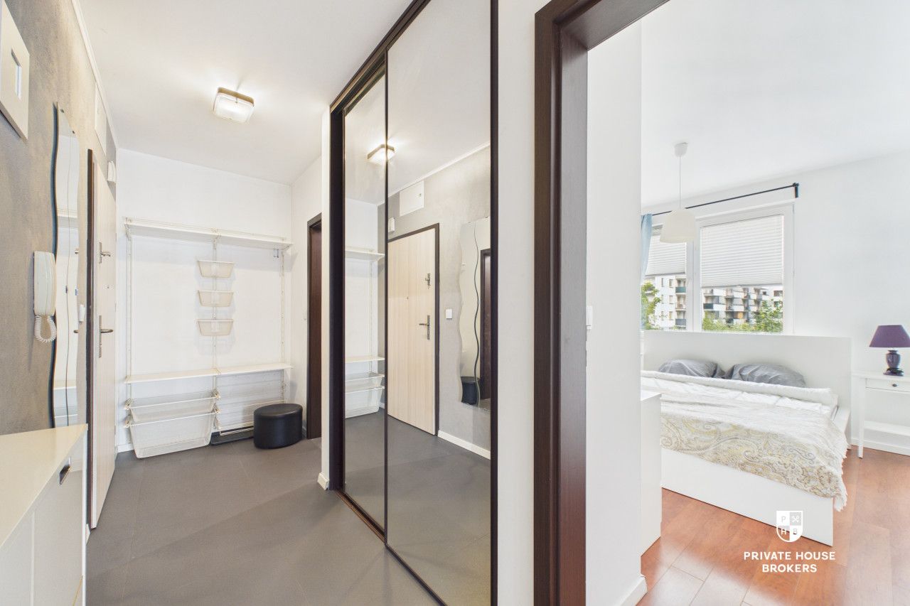 Cozy one-bedroom apartment in a modern development | Balcony | Podgórze | Wielicka Street - Apartment - Sale - Kraków, Podgórze