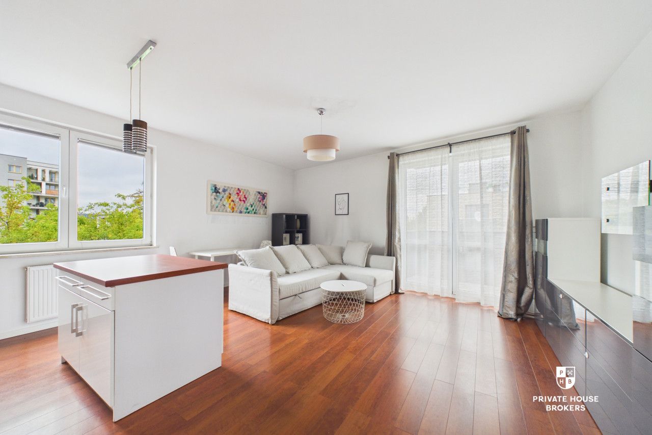 Cozy one-bedroom apartment in a modern development | Balcony | Podgórze | Wielicka Street - Apartment - Sale - Kraków, Podgórze