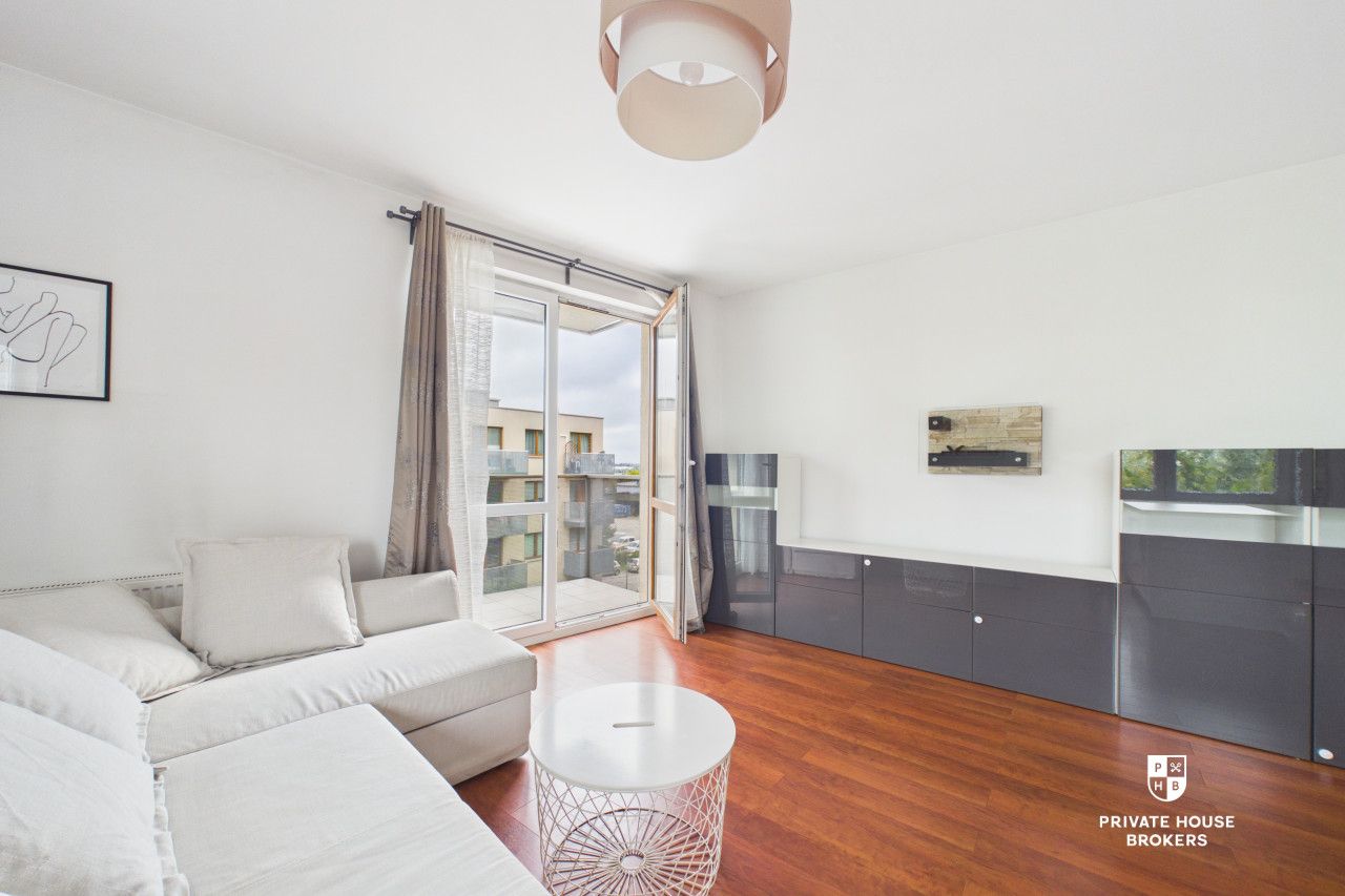 Cozy one-bedroom apartment in a modern development | Balcony | Podgórze | Wielicka Street - Apartment - Sale - Kraków, Podgórze