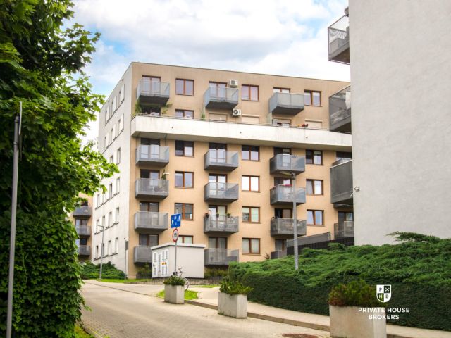 Cozy one-bedroom apartment in a modern development | Balcony | Podgórze | Wielicka Street - Apartment - Sale - Kraków, Podgórze