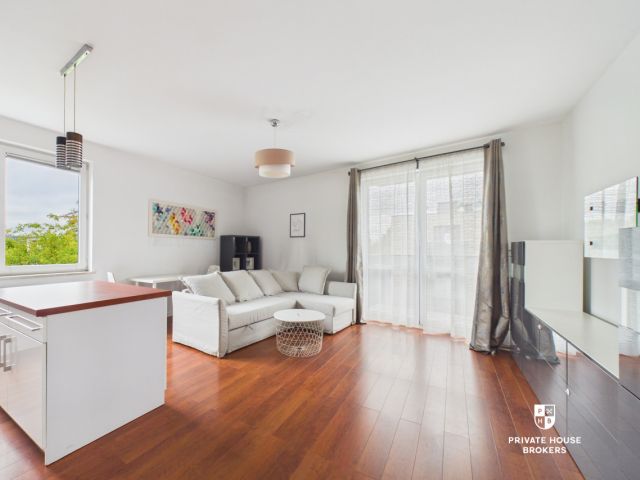 Cozy one-bedroom apartment in a modern development | Balcony | Podgórze | Wielicka Street - Apartment - Sale - Kraków, Podgórze