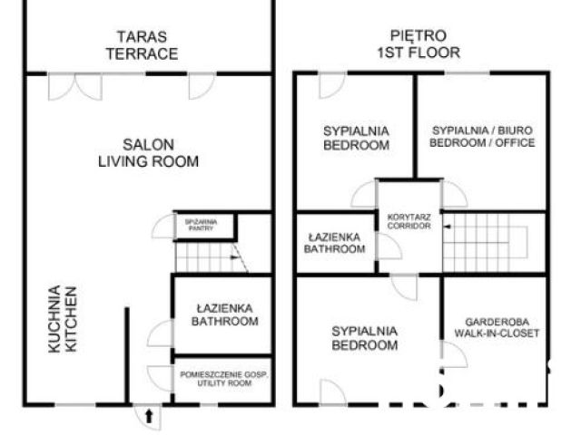 HOUSE FOR A FAMILY ON A 3.5-ARE PLOT | 4 ROOMS | WALK-IN CLOSET | AIR CONDITIONING | LARGE GARDEN | PARKING FOR 2-3 CARS - House - Rent - Kraków, Nowa Huta / Krzesławice